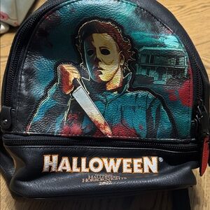 Universal Halloween Horror Nights Michael Myers mini-backpack,from Loungefly.